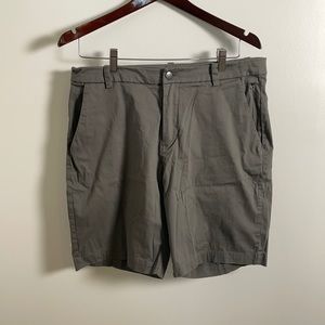 Lululemon commission shorts. 7” dark gray. Size 32